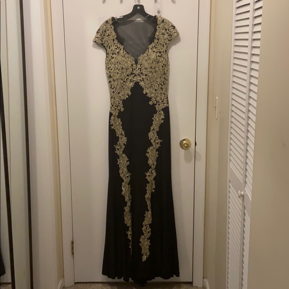 Aqua Evening Gown
